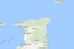 Karte von Trinidad und Tobago