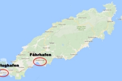 Karte von Tobago
